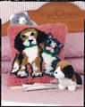 Best Friends Latch Hook Kit 30x30cm Caron Wonderart